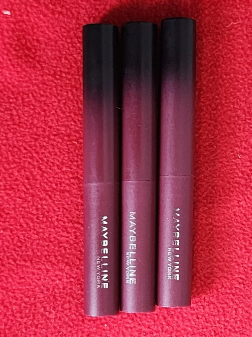 Maybelline NY Ultimatte Color Sensational Matte Lipstick 1.7g 099 More Berry 3PK
